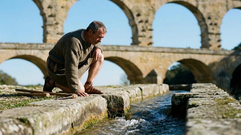 O aqueduto romano que usava apenas gravidade e inclinação precisa para levar água por quilômetros