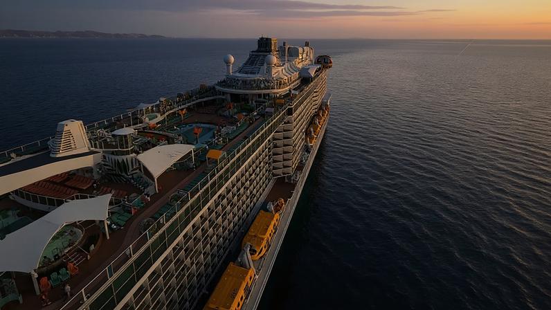 Cruzeiro da Royal Caribbean (Foto: Reprodução do Instagram/@royalcaribbean)