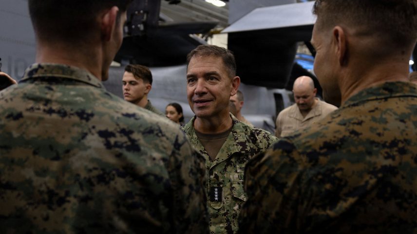 Almirante-chefe do Comando Central dos Estados Unidos, Brad Cooper