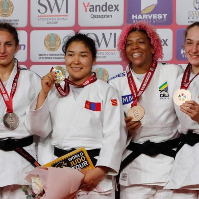 Brasil garante 3 medalhas de bronze no Grand Slam de Astana de judô