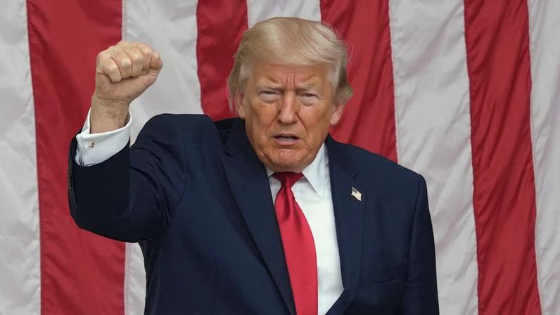 O presidente dos Estados Unidos, Donald Trump