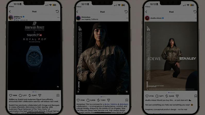 AI-generated mock-ups of dream collaborations that have gone viral on Instagram hit a fever pitch after Swatch announced a collaboration with Audemars Piguet.