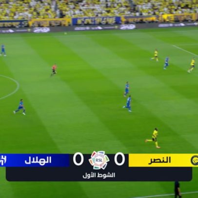 Al Nassr e Al Hilal empatam 1 a 1 pela Saudi Pro League