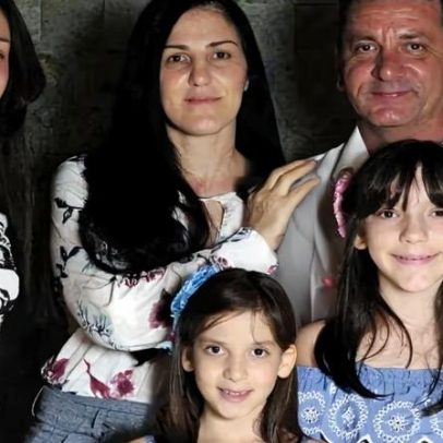 Pai confronta homem suspeito de matar suas três filhas e esposa