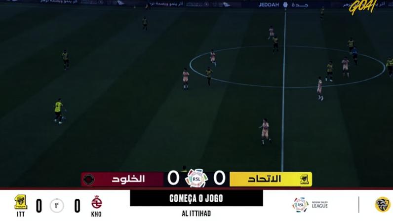 Al Ittihad - Al Kholood 0 - 0 | COMEÇA O JOGO