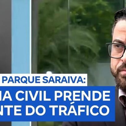 Polícia Civil prende suspeito de chefiar o tráfico no Parque Saraiva