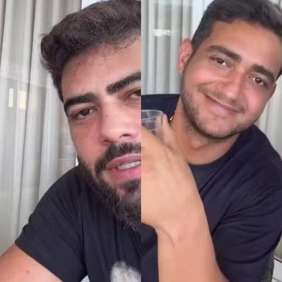 Henrique e Juliano se pronunciam após queda de helicóptero