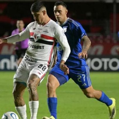 São Paulo empata com Millonarios na estreia de Dorival pela Sul-Americana