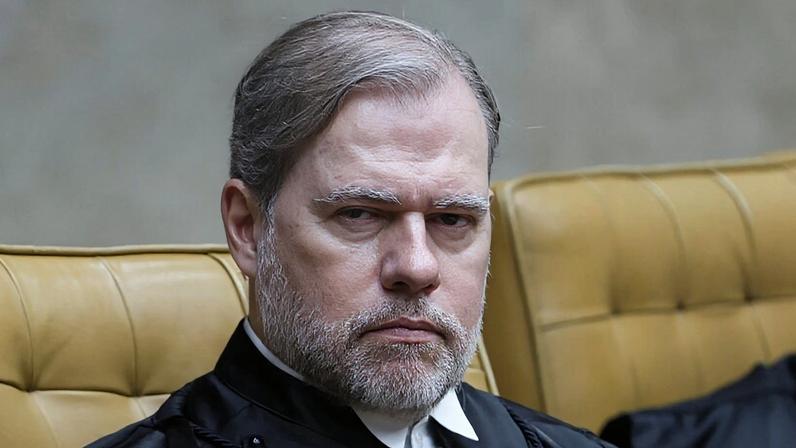 Na imagem, o ministro Dias Toffoli; voto a favor da cobrança de contribuição social de cooperativas de trabalho foi apresentado nesta 6ª feira (15.mai)