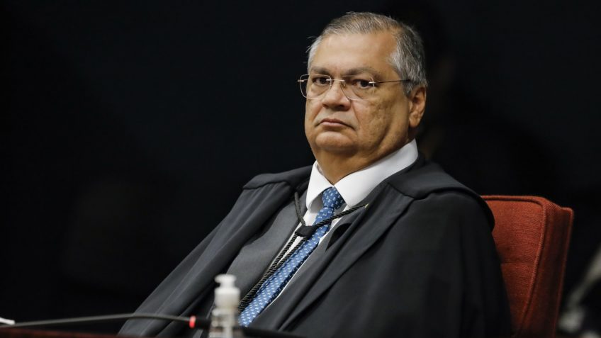Na imagem, o ministro Flávio Dino, integrante da 1ª Turma do Supremo Tribunal Federal