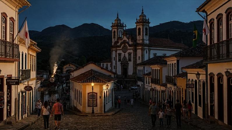 700 imóveis tombados e Maria Fumaça liga Atenas Mineira a outra cidade histórica