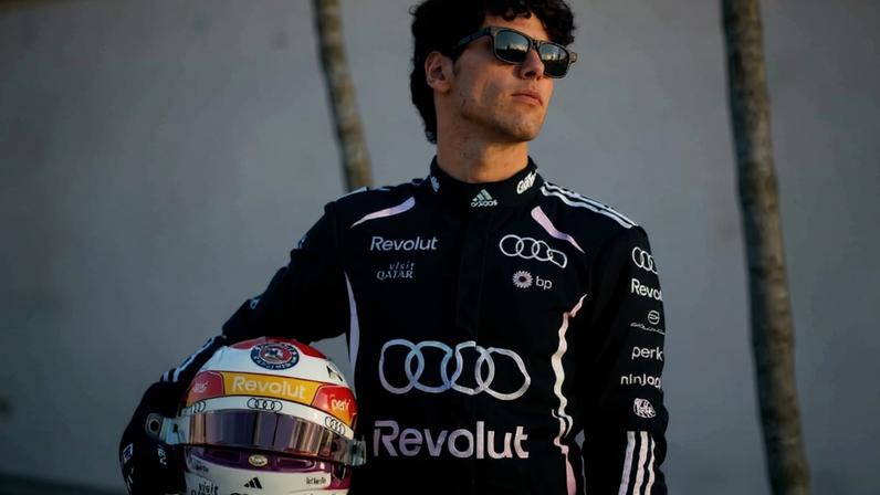 Gabriel Bortoleto usou um kit especial no GP de Miami de F1 (Foto: Reprodução/ Instagram Audi)