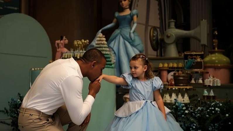 O apresentador do "É de Casa" homenageou a filha no aniversário de 3 anos