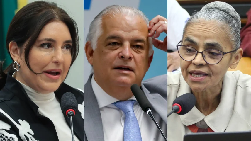 Tebet e Marina Silva são cotadas para formar chapa feminina; França pode ficar com vice de Haddad. (Foto: Fotomontagem Gazeta do Povo (Lula Marques/Agência Brasil; José Cruz/Agência Brasil e Vinicius Loures / Câmara dos Deputados))