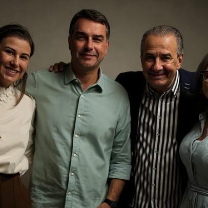 Flávio participa de culto de Malafaia após divergências públicas