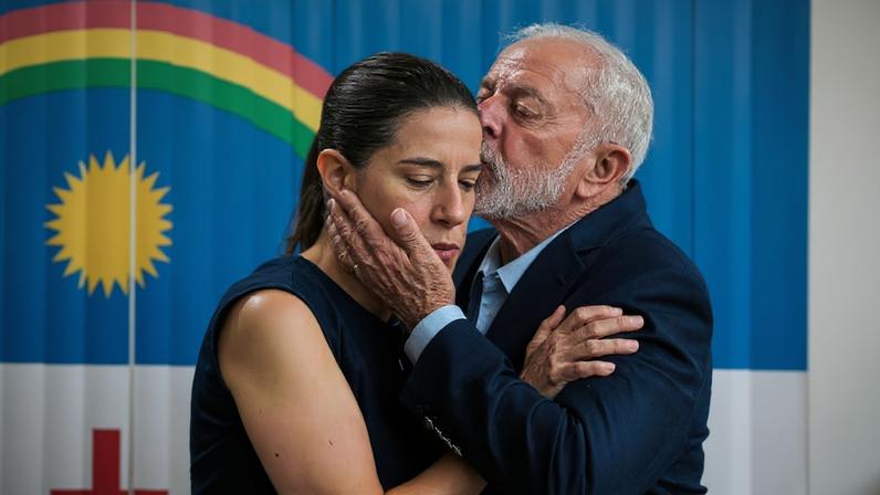 Raquel Lyra e Lula