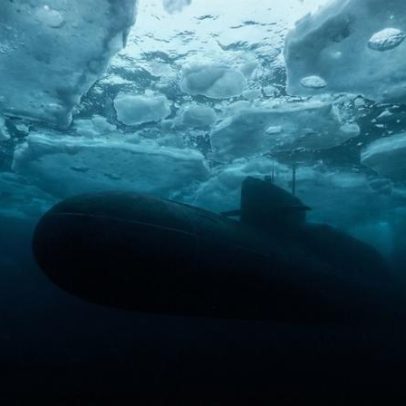 Submarino soviético sob o Ártico guarda poder termonuclear para lançar guerra