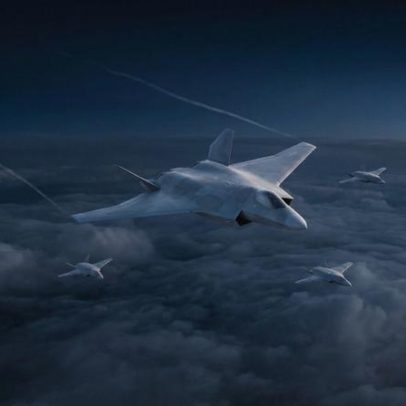 F-47 invisível aos radares mira liderar enxames de drones e superar o F-35