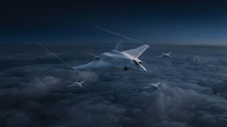 Enquanto os caças de quinta geração (como F-35 e F-22) são plataformas isoladas extremamente avançadas, os de sexta geração funcionam como centros de comando voadores