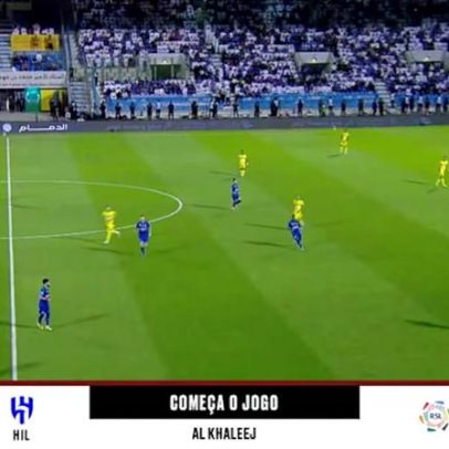 Al Khaleej e Al Hilal empatam sem gols no início do jogo