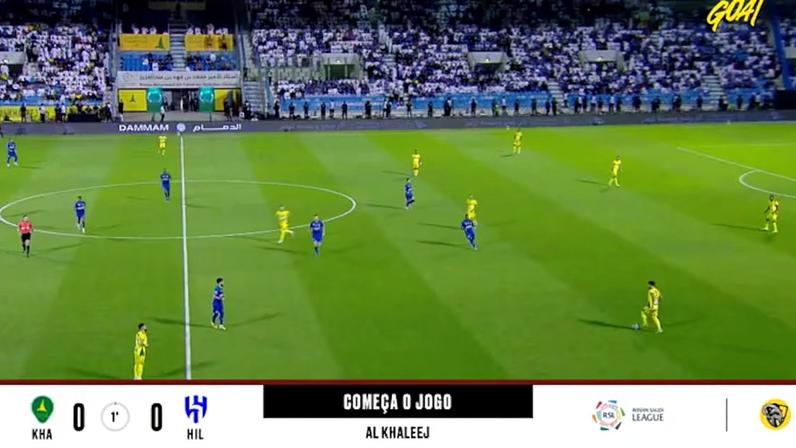 Al Khaleej - Al Hilal 0 - 0 | COMEÇA O JOGO