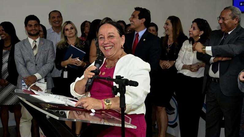 Desembargadora Maria do Socorro Barreto Santiago, do Tribunal de Justiça da Bahia. TJBA/Reprodução – 01.02.2018