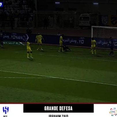 Al Hilal vence Al Hazem 1-0 com defesa do goleiro Ibrahim Zaid