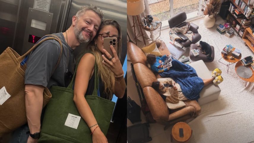 Lucas Lima assumiu o namoro com Nina Forlin em janeiro