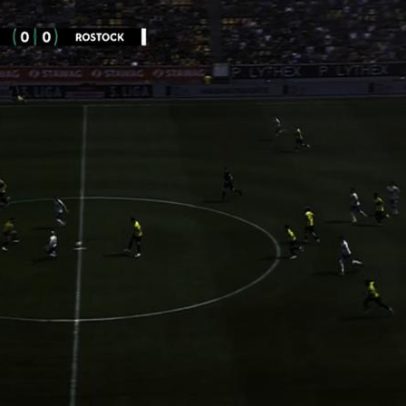 Alemannia Aachen e Hansa Rostock empatam 1 a 1 pela 3. Liga