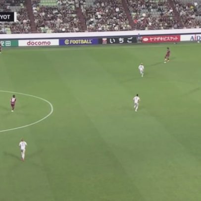 Vissel Kobe e Kyoto Sanga empatam sem gols no início do jogo