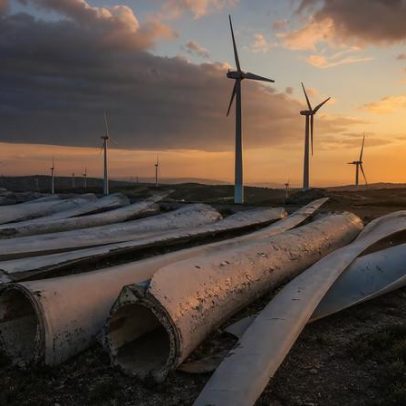 Reciclagem de pás de turbinas eólicas, desafio da energia limpa