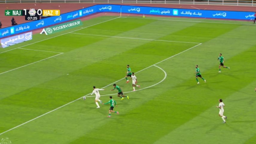 Al Najma – Al Hazem 1 - 1 | GOL – Omar Jehad Al Somah