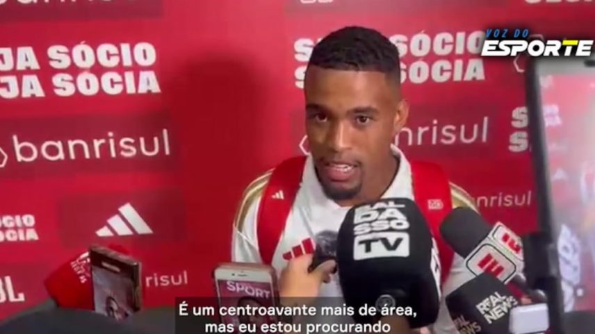 Alerrandro comenta sua permanência no Inter