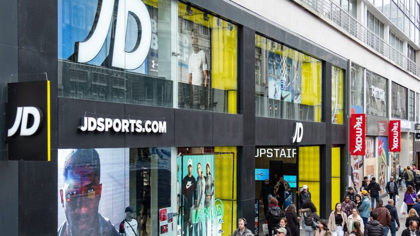 JD Sports store.