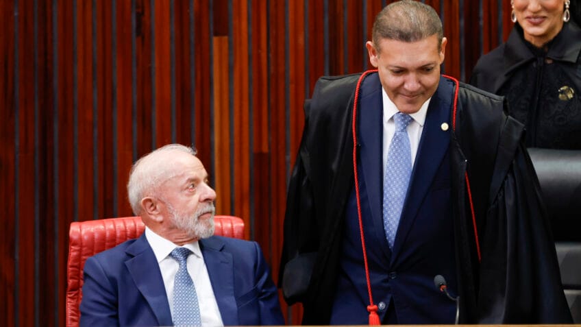 Fotos da posse de Nunes Marques como presidente do TSE