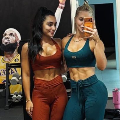 Virginia Fonseca treina ao lado de Duda Freire em Madri