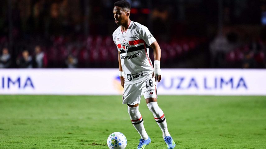 Cruzeiro acompanha situação de Wendell, lateral reserva do São Paulo