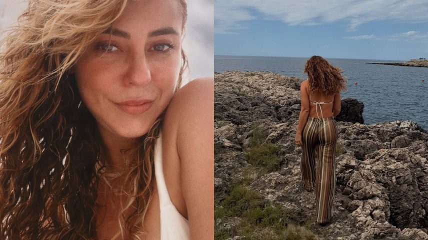 Paolla Oliveira faz ensaio em praia na Itália e fala em desacelerar