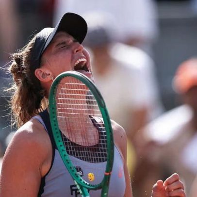 Bia Maia relata ânsia de vômito na eliminação em Roland Garros