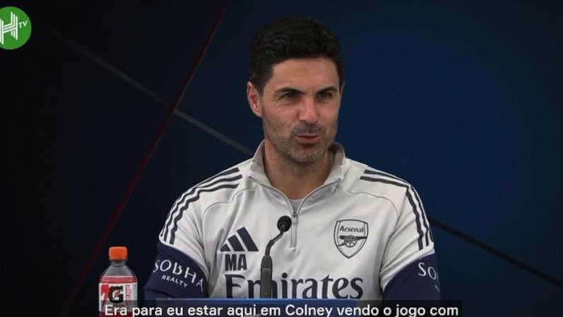 Arteta revela como soube que o Arsenal era campeão da Premier League