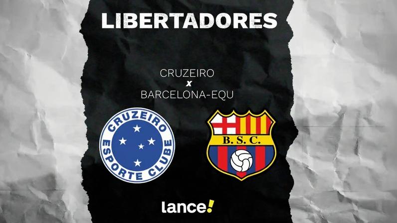 Cruzeiro x Barcelona-EQU (Foto: Arte Lance!)
