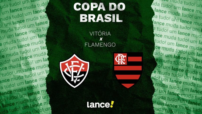 Vitória x Flamengo (Foto: Arte/Lance!)