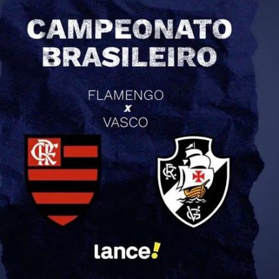 Flamengo x Vasco: horário, transmissão e prováveis escalações