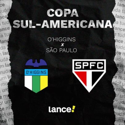 O'Higgins x São Paulo: horário, transmissão e prováveis escalações na Sul-Americana