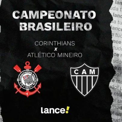 Corinthians x Atlético-MG: onde assistir e escalações prováveis