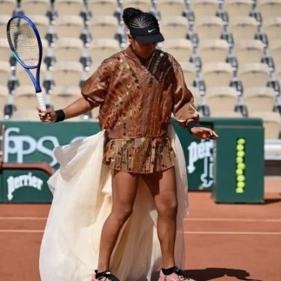 Osaka no Roland Garros une moda de alta-costura e tênis em Paris