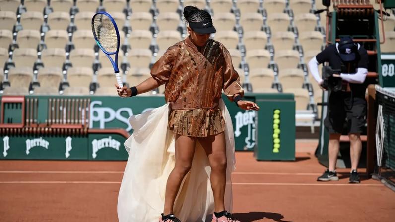 Naomi Osaka has worn two different couture variations during the 2026 French Open.