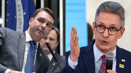 Flávio Bolsonaro (PL) e Romeu Zema (Novo) devem concorrer à eleição deste ano