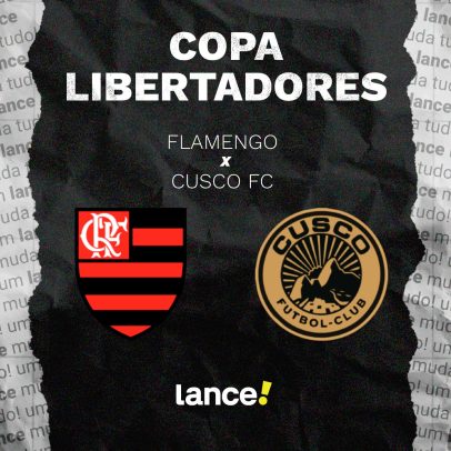Flamengo x Cusco pela Libertadores: horário, onde assistir e escalações