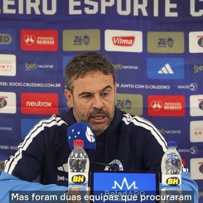 Arthur Jorge analisa o que faltou ao Cruzeiro na derrota para Barueri